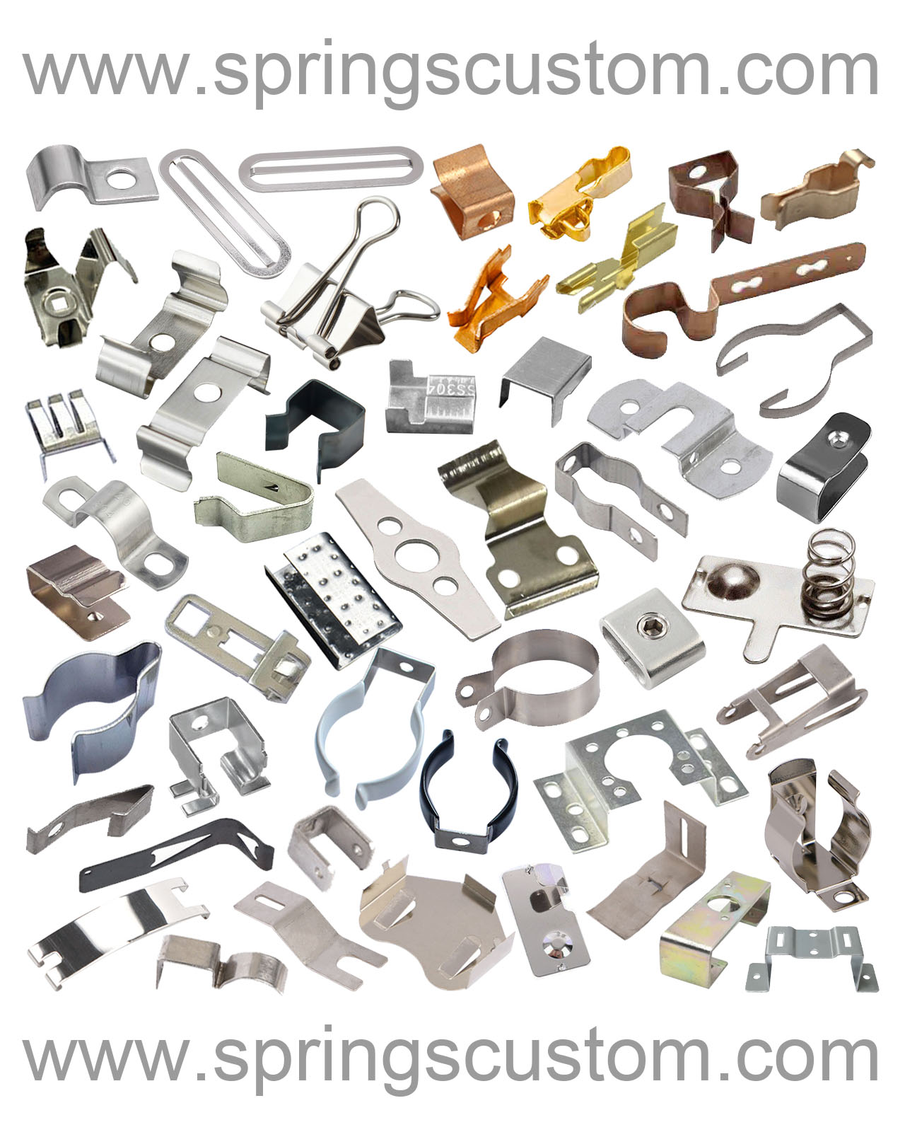 Custom stamping parts